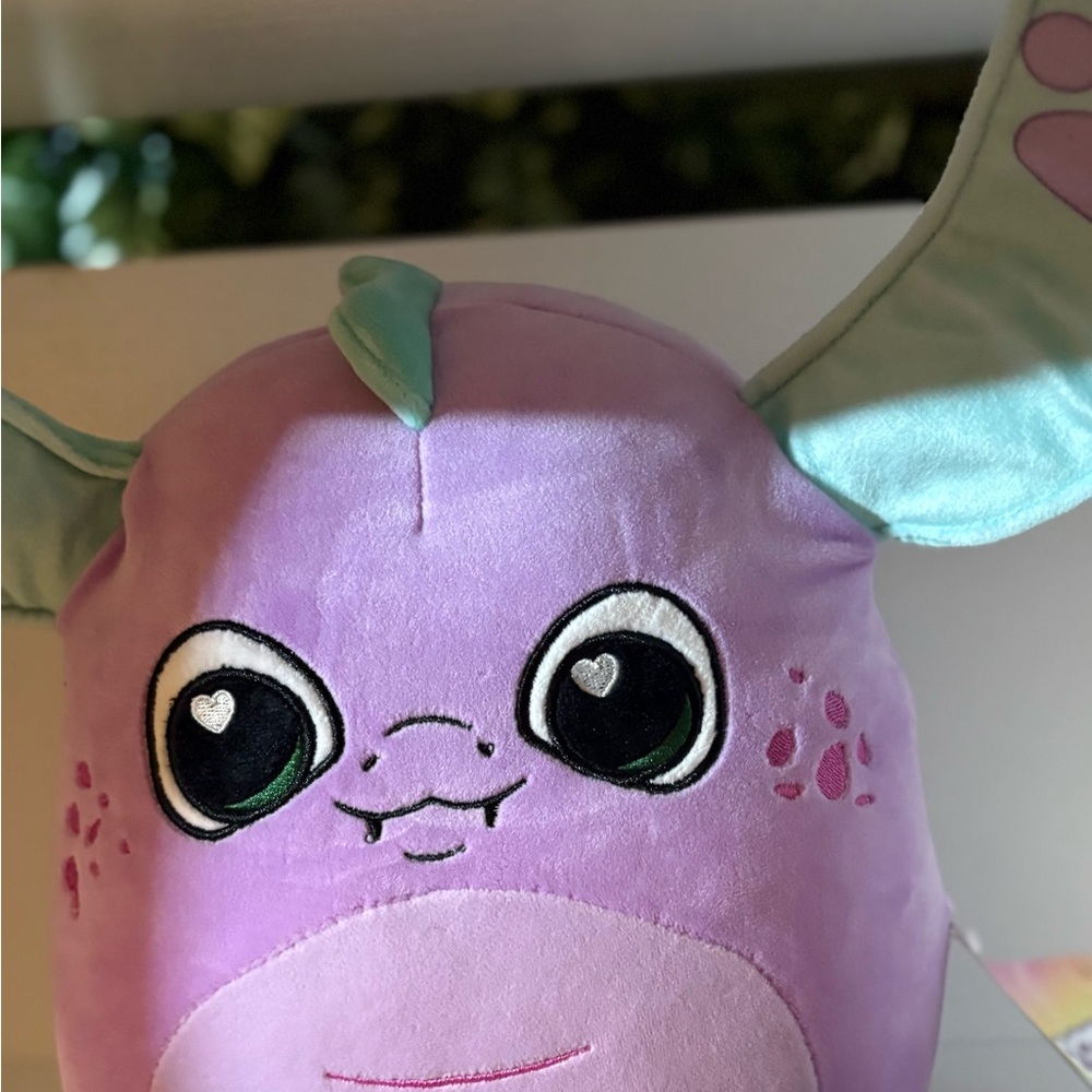 & Other Stories Lavender and Aqua Plush Toy